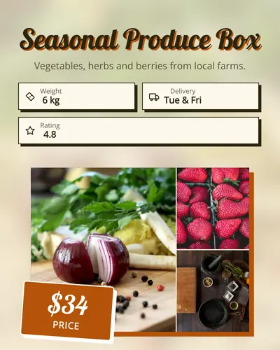 Seasonal Produce Box