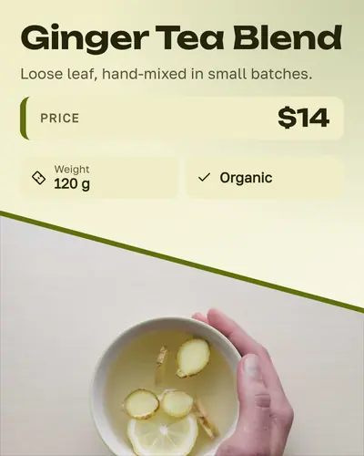 Ginger Tea Blend