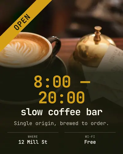 Slow Coffee Bar